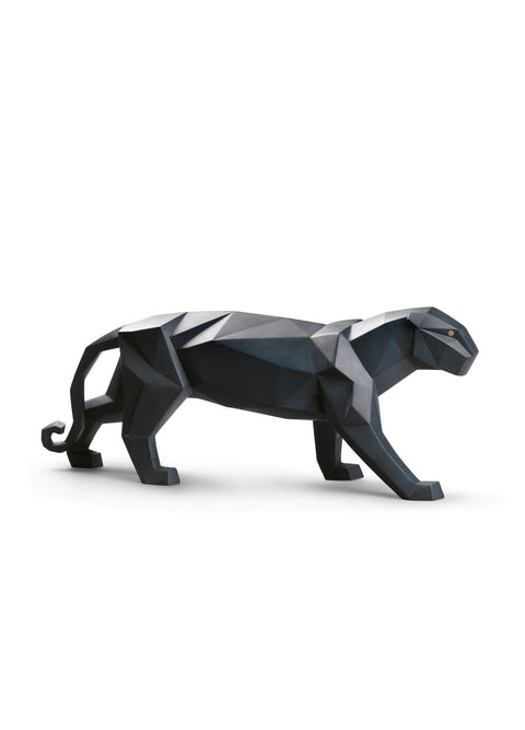 LLADRO' PANTERA MATTE BLACK 01009299