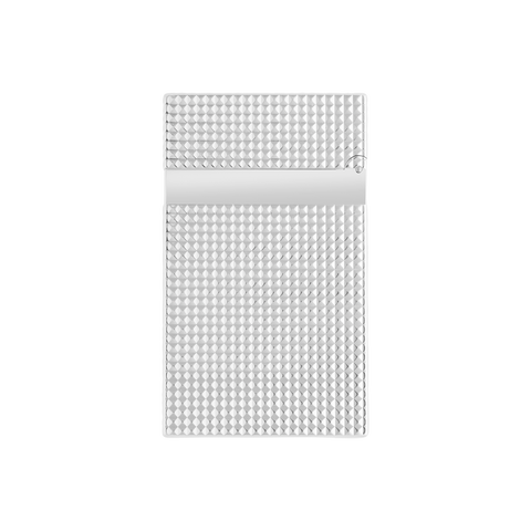 ST DUPONT LINE 2 LIGHTER DIAMOND HEAD PL. SILVER ART 016184