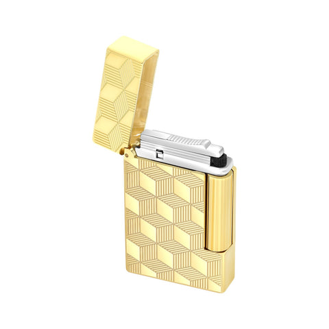 ACCENDINO S.T. DUPONT LI INITIAL CUBE Y GOLD 020841