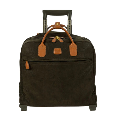 BORSA PILOTA LIFE BRIC'S BLF38124.378 OLIVE