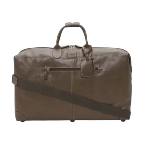 BORSONE MEDIO LIFE PELLE 55X32X20 CM BLP20202 BRIC'S BROWN