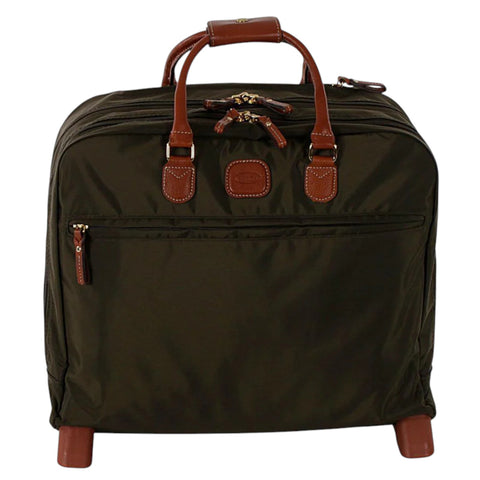 BORSA PILOTA X-COLLECTION BRIC'S BXL38124.078 OLIVA