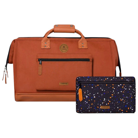 BORSONCINO DUFFLE BAG V2 TURIN CAB363GETH BROWN CABAIA