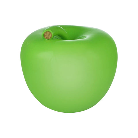 EVA MELA IN CERAMICA MONOCOLOR LUCIDA GRANDE VERDE MELA