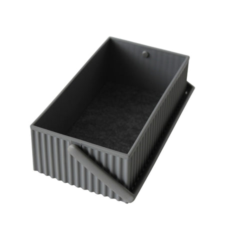 SCATOLA STORAGE BOX S ART. 235118 LIGHT GREY OMNIOFFRE HACHIMAN