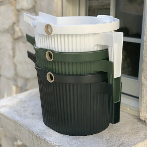 INNAFFIATOIO 5L GARDEN BEETLE WATERING CAN ART. 244776 DARK GREEN HACHIMAN