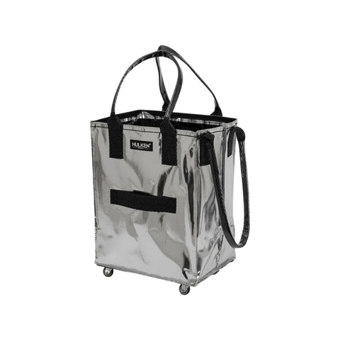 BORSA TROLLEY PER SPESA MEDIUM 4655420 SILVER HULKEN