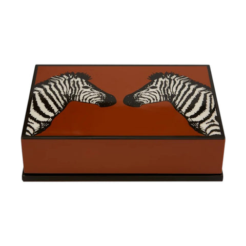 SET CARTE ZEBRAS LACQUER CARD SET ART. 34479 JONATHAN ADLER