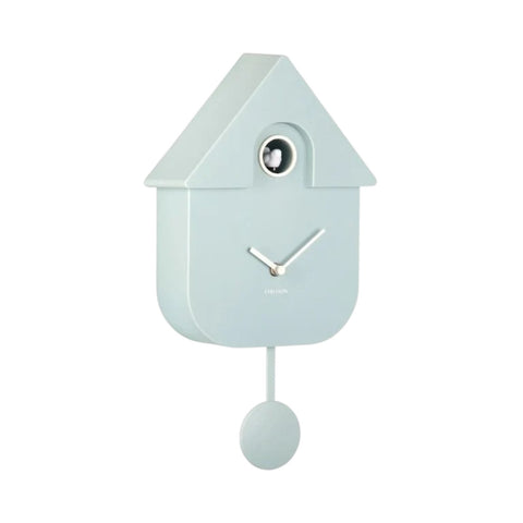 OROLOGIO WALL CLOCK MODERN CUCKOO KA5768LB LIGHT BLUE KARLSSON