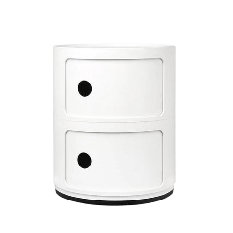 SEAT WITH 2 ELEMENTS WHITE KARTELL ART. 4966