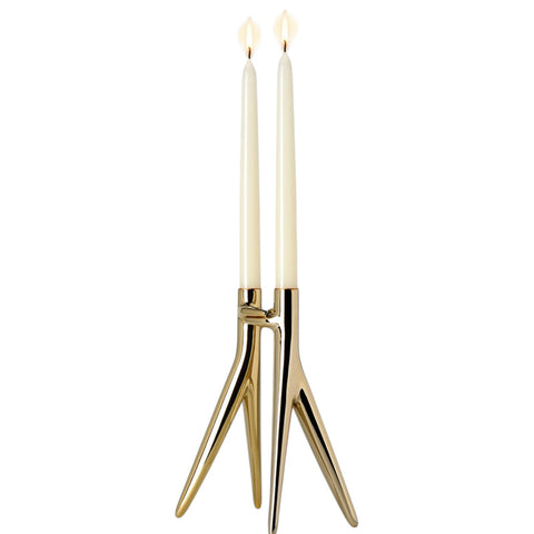 KARTELL CANDLE HOLDER HUG GOLD 1956/GG