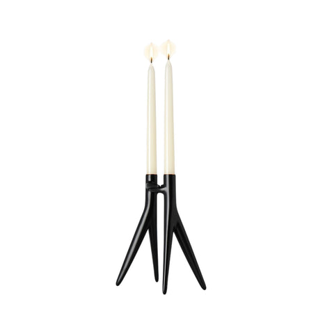 KARTELL CANDLE HOLDER HUG BLACK ART 1955/09