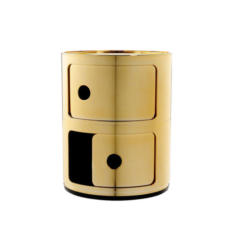 MODULAR KARTELL 2 GOLD DRAWERS ART 05966/GG
