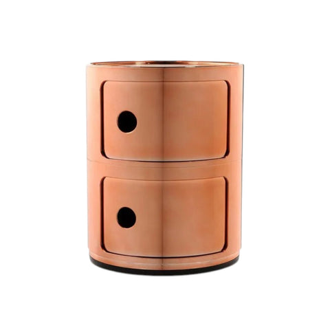 COMODINO COMPONIBILE 2 ELEMENTI RAME 05966/RR KARTELL