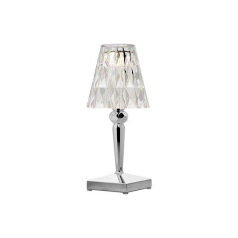 CHROME KARTELL BATTERY LAMP
