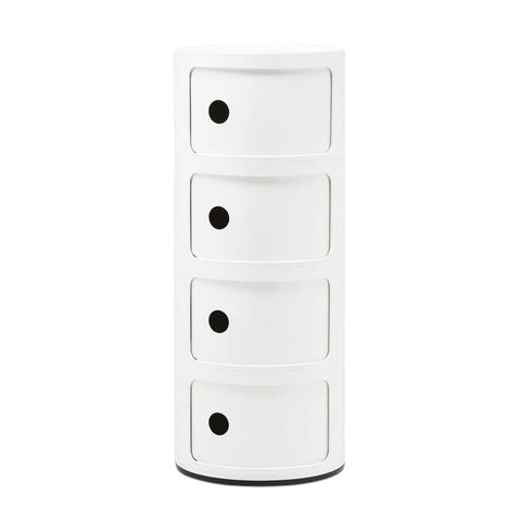 SEAT WITH 4 ELEMENTS WHITE KARTELL ART. 4985