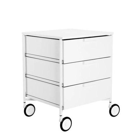 KARTELL MOBIL MAT 3 WITH WHEELS WHITE ART 02012/03