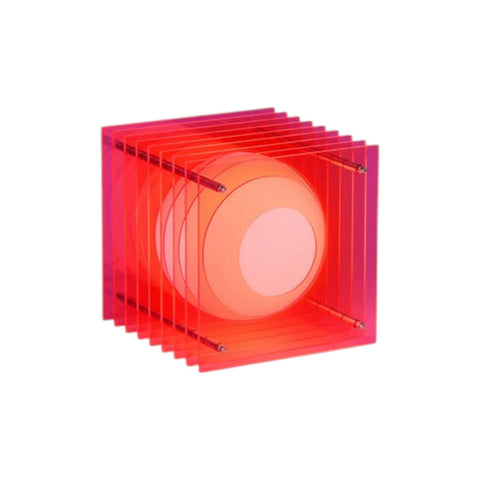 LAMPADA LOP SMALL SQUARE ACRYLIC ACT0202-CE-ELECTRIC-PINK BANG