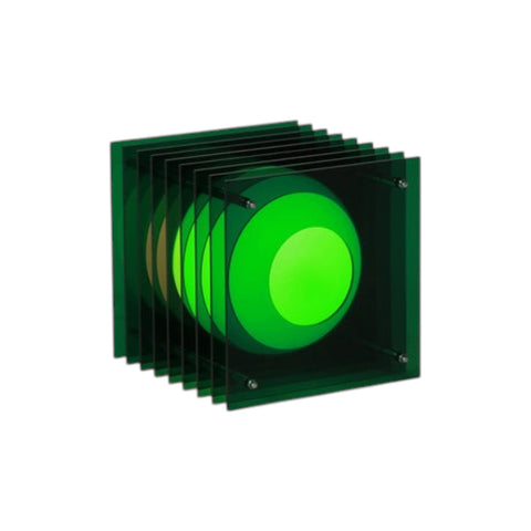 LAMPADA LOP SMALL SQUARE ACRYLIC ACT0202-CE-GREEN BANG
