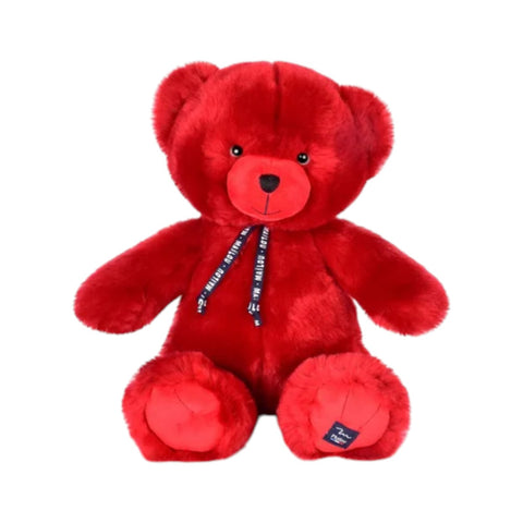 PELUCHE L'OURS MAILOU 35 CM MA0194 MAILOU  ROUGE