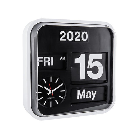 KARLSSON BIG FLIP ART WATCH KA4203 WHITE