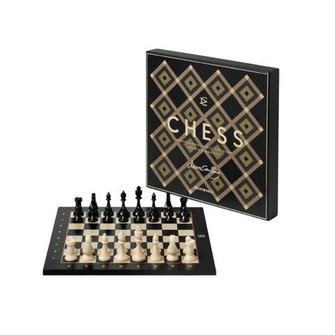 GIOCO CHESS ANNA CRAMLING EDITION PW00736 PRINTWORKS BROWN