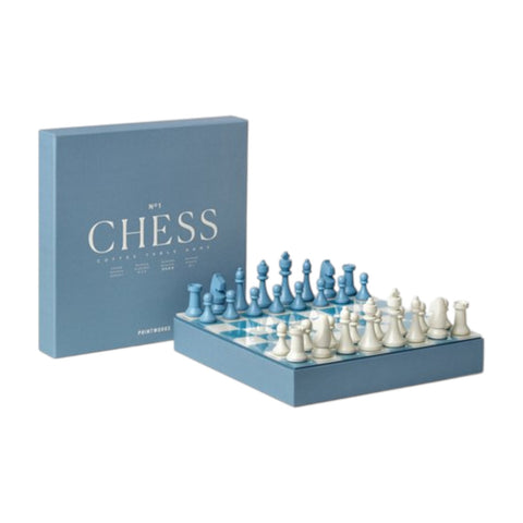 GIOCO CLASSIC CHESS PW00755 PRINTWORKS BLUE
