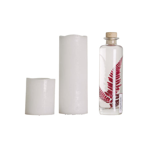 HERBARIUM H 21 CM RUMOHORA RED CYLINDER THEOPHILE BERTON RED