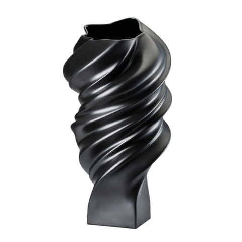 VASO 32 CM SQUALL NERO OPACO 26032 ROSENTHAL