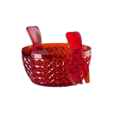 MARIO LUCA GIUSTI CHIURCHILL RED SALAD BOWL