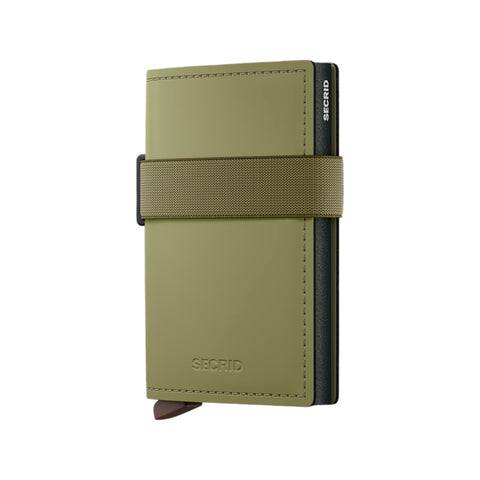 PORTAFOGLIO BANDWALLET MATTE BMA-LEAF-KHAKI SECRID LEAF-KHAKI