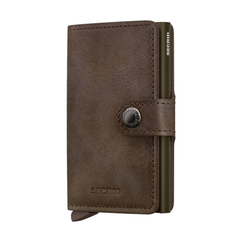 PORTAFOGLIO MINIWALLET VINTAGE OAK MV-OAK BROWN SECRID