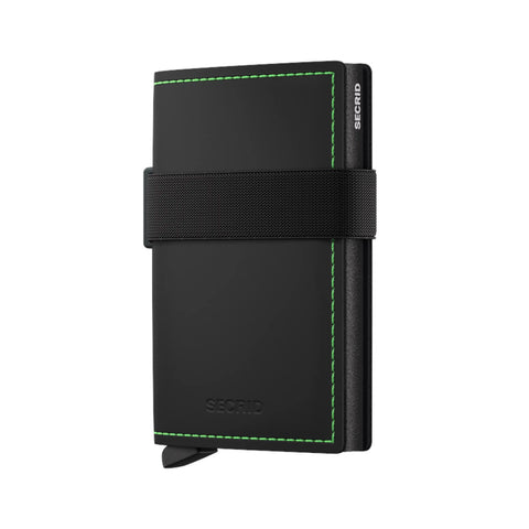 PORTAFOGLIO BANDWALLET MATTE BMA-BLACK-GREEN BLACK SECRID