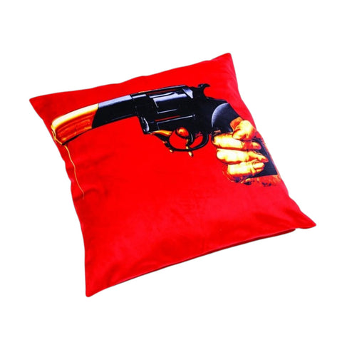 PADDED POLYESTER CUSHION. REVOLVER FEATHER 50X50 SELETTI