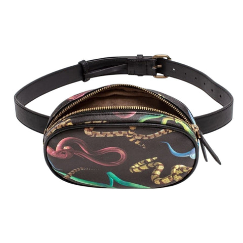 PU TOILETPAPER BELT CM.19X12.5X4.5 WITH SELETTI SNAKES BELT