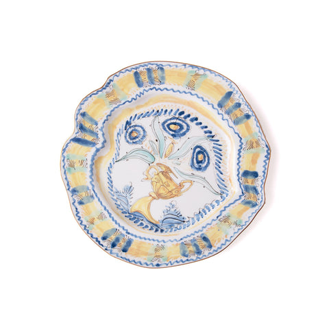 PIATTO PIANO CLASSIC ON ACID Cm.28 - SPANISH MAIOLICA ART 11202 SELETTI