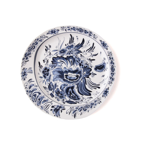 PIATTO PIANO CLASSIC ON ACID Cm.28 - HOLLANDIA FLOWERS ART 11205 SELETTI