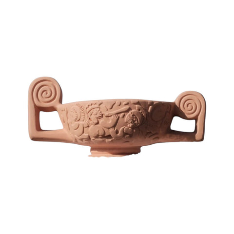 VASO IN TERRACOTTA CENTROTAVOLA SELETTI CM 40X25 H 20 ART 11509