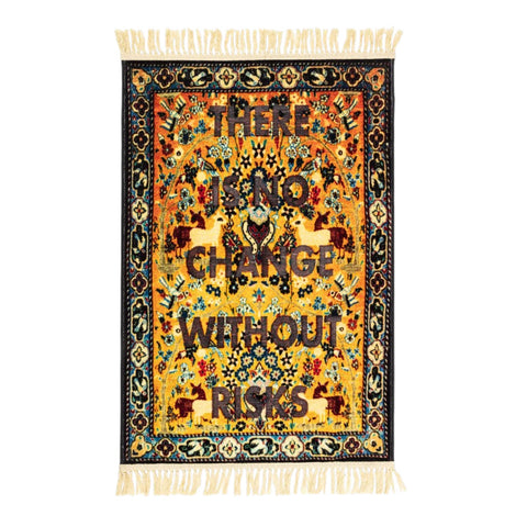 TAPPETO IN POLIESTERE BURNT CARPET #4-CHANGE CM80X120 ART.18233 SELETTI
