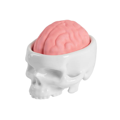 PORTA SAPONETTA PORCELLANA BRAINWASH BIANCO 13501H SELETTI