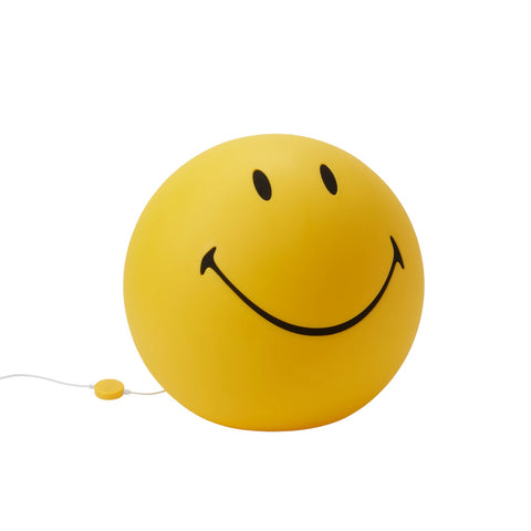 SMILEY FLOOR LAMP XL  45 MM MR. MARIA YELLOW
