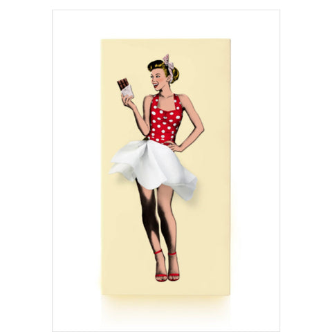 PORTA FAZZOLETTI  TISSUE UP GIRL S-TG002SW LIGHT YELLOW SPEXTRUM