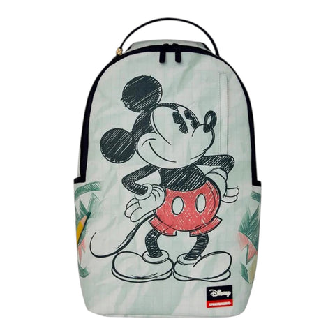 ZAINO DISNEY OLD SCHOOL MICKEY SKETCH 910B9128NSZ GREEN SPRAYGROUND