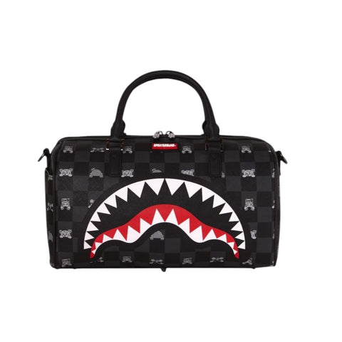 MINI DUFFLE GRAY PEEKING CHARACTER ART. 910D8911NSZ SPRAYGROUND