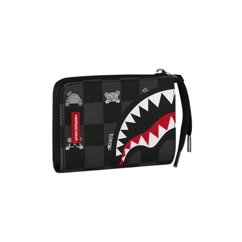 PORTAFOGLIO GRAY PEEKING CHARACTER ART. 910W8917NSZ SPRAYGROUND