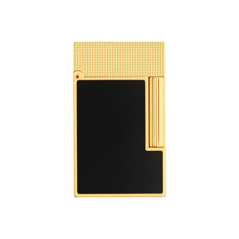 ACCENDINO LIGNE 2 MAT BLACK-GOLD C16601N S.T. DUPONT