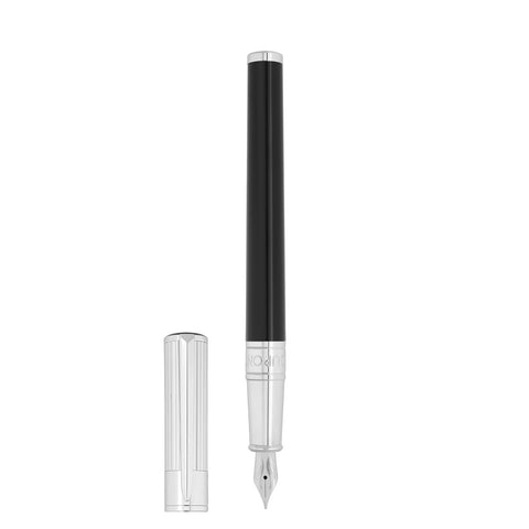 STILOGRAFICA WI INITIAL FP DT ART. 270201 BLACK CHROME S.T. DUPONT