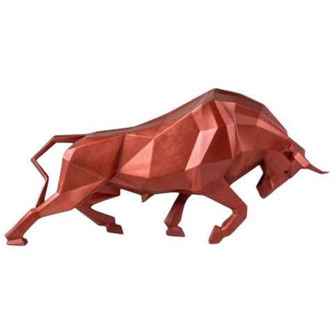 TORO METALLIZZATO ART. 01009729 LLADRO' RED