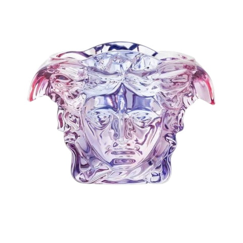 VASO 19 CM MEDUSA GRANDE PINK BLUE ART. 47019 VERSACE ROSENTHAL