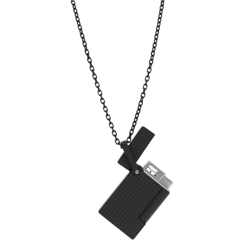 COLLANA ACCENDINO LI NEECKLACE MATTE BLACK K27068CH S.T. DUPONT